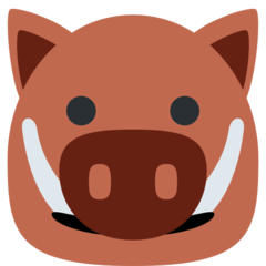 Twitter boar emoji image