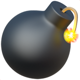IOS/Apple bomb emoji image