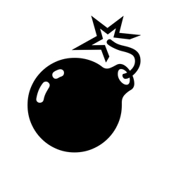 Noto Emoji Font bomb emoji image