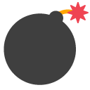Toss bomb emoji image