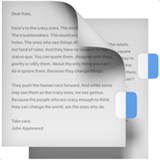 IOS/Apple bookmark tabs emoji image