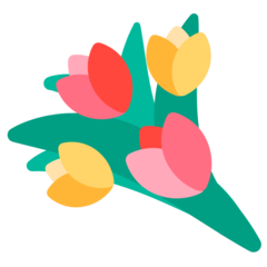 Mozilla bouquet emoji image