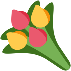 Twitter bouquet emoji image