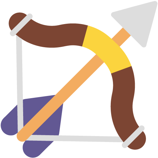 Microsoft bow and arrow emoji image