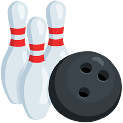 Facebook Messenger bowling emoji image