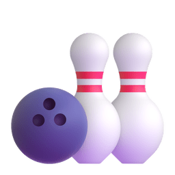 Microsoft Teams bowling emoji image
