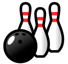 SoftBank bowling emoji image