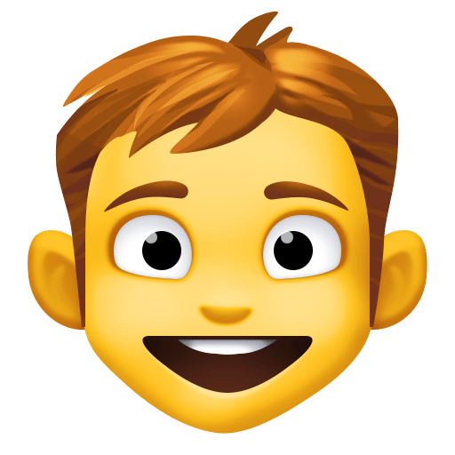 Facebook boy emoji image