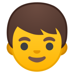 Google boy emoji image