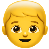 IOS/Apple boy emoji image