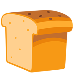 Facebook Messenger bread emoji image