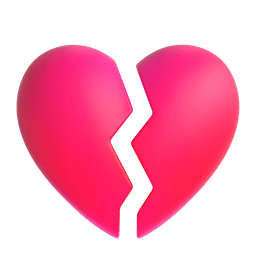 Microsoft Teams broken heart emoji image