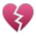 Sony Playstation broken heart emoji image