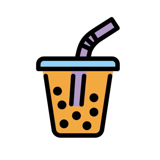 Openmoji Bubble Tea emoji image