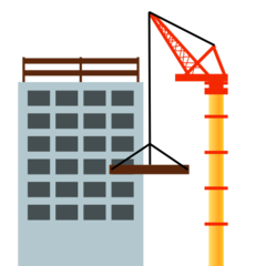 Emojidex building construction emoji image