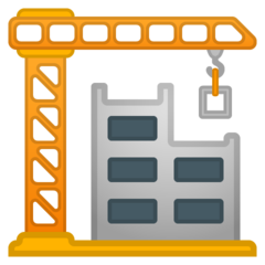 Google building construction emoji image