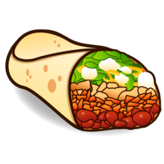 Emojidex burrito emoji image