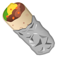 Google burrito emoji image