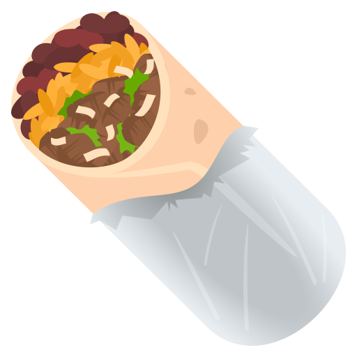 JoyPixels burrito emoji image