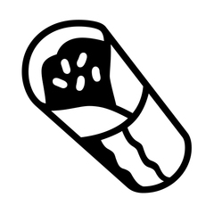 Noto Emoji Font burrito emoji image