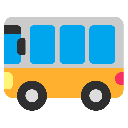 Microsoft bus emoji image