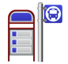Huawei bus stop emoji image