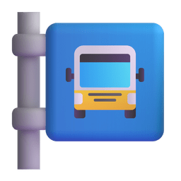 Microsoft Teams bus stop emoji image