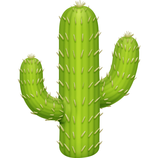 Facebook cactus emoji image