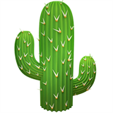 IOS/Apple cactus emoji image