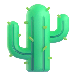 Microsoft Teams cactus emoji image