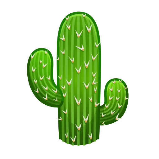Telegram cactus emoji image
