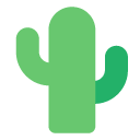 Toss cactus emoji image