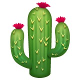 Whatsapp cactus emoji image