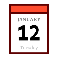Emojidex calendar emoji image