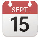 Huawei calendar emoji image