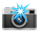 Huawei camera with flash emoji image