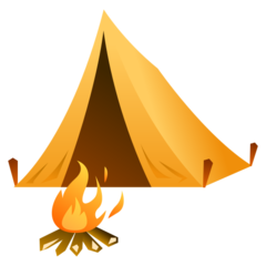 Emojidex camping emoji image
