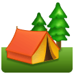 Samsung camping emoji image