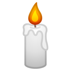 Google candle emoji image