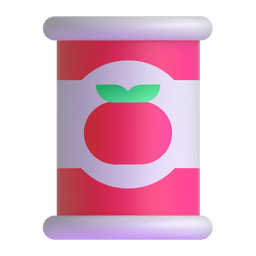 Microsoft Teams Canned Food emoji image