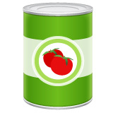Whatsapp Canned Food emoji image