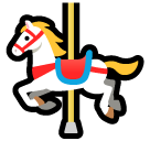 SoftBank carousel horse emoji image