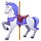 Whatsapp carousel horse emoji image