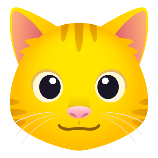 JoyPixels cat face emoji image