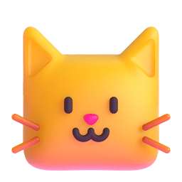 Microsoft Teams cat face emoji image