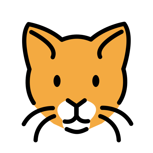 Openmoji cat face emoji image