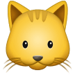 Samsung cat face emoji image