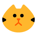 Toss cat face emoji image