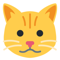 Twitter cat face emoji image