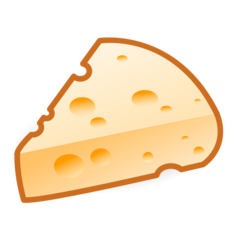 Emojidex cheese wedge emoji image